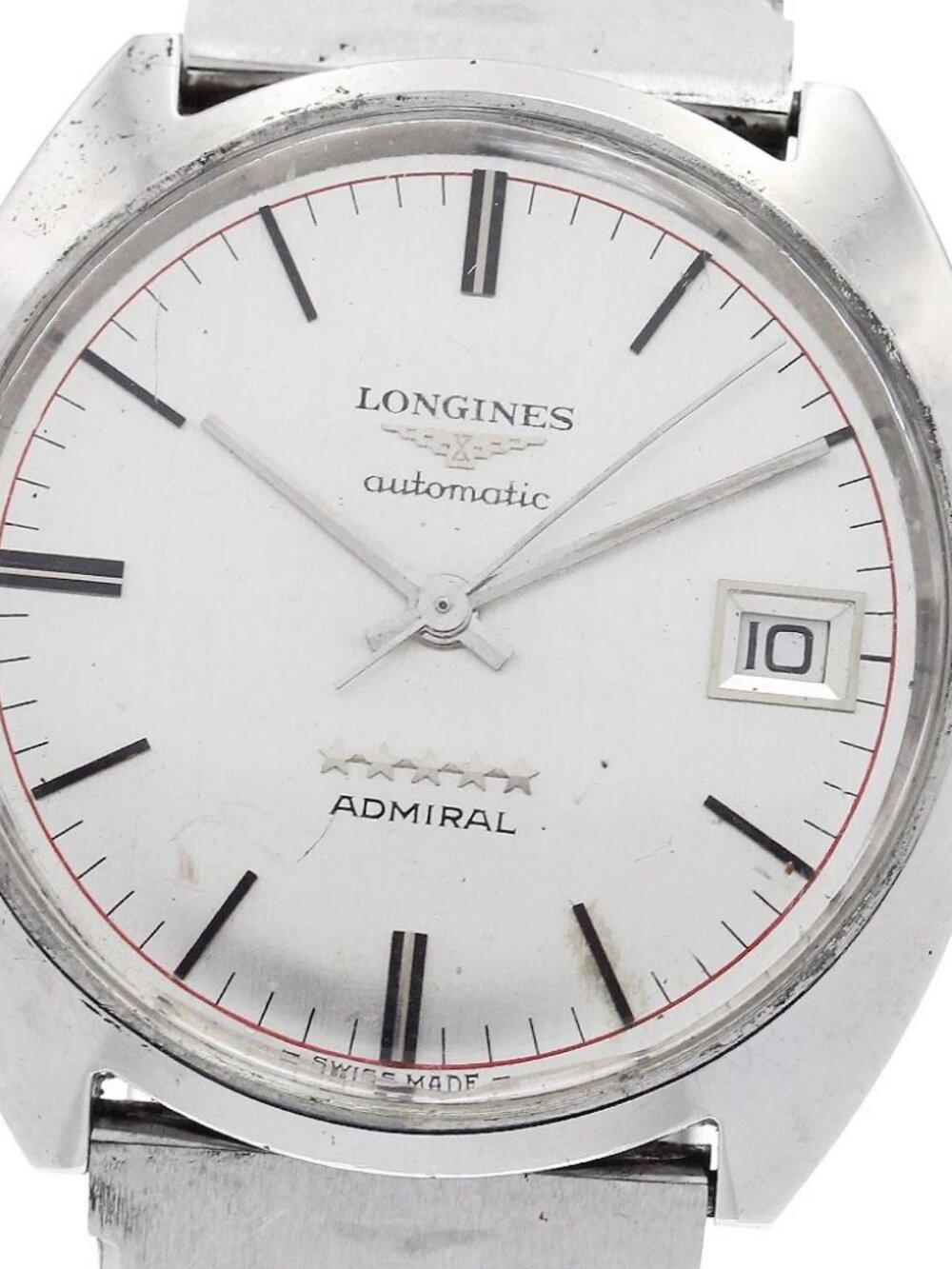 LONGINES Admiral 5 Star Date Silver Dial Automatic Men's Watch_941176 - Picture 11 of 11